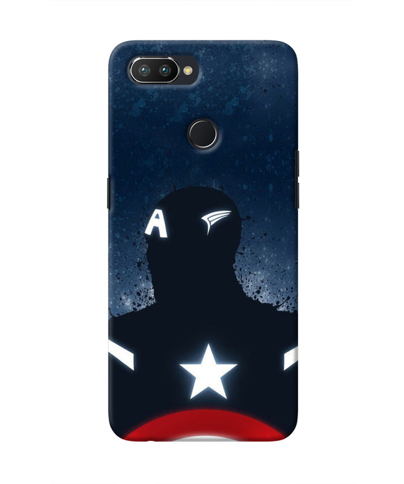Captain america Shield Realme 2 Pro Real 4D Back Cover