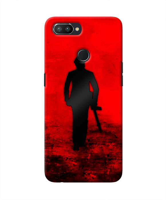 Rocky Bhai with Gun Realme 2 Pro Real 4D Back Cover
