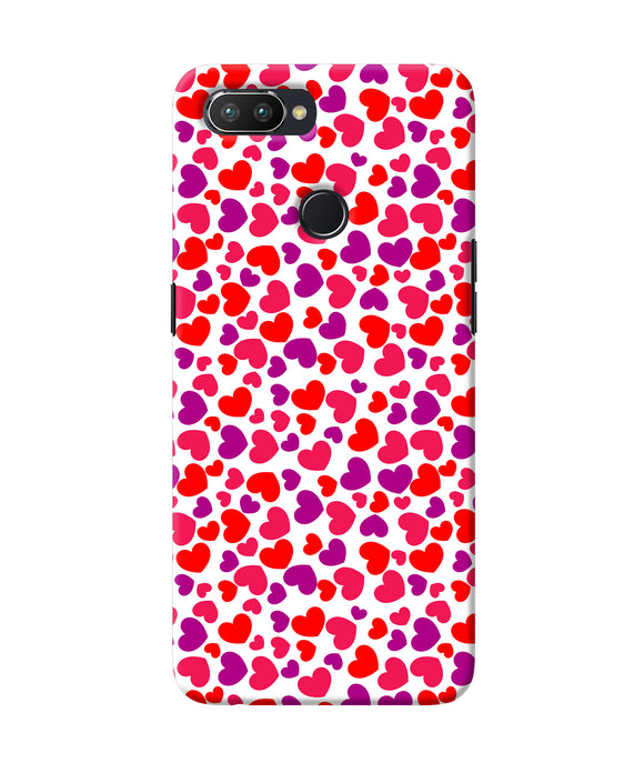 Heart Print Realme 2 Pro Back Cover
