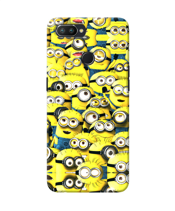 Minions Mini Crowd Realme 2 Pro Back Cover