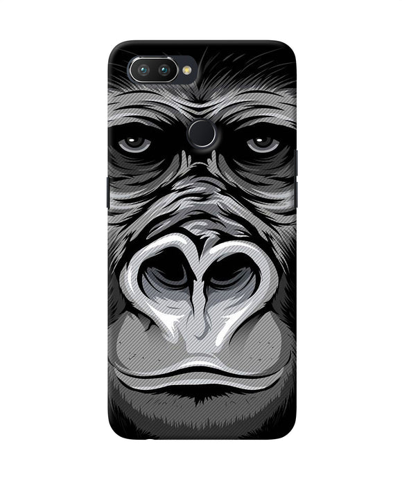 Black Chimpanzee Realme 2 Pro Back Cover