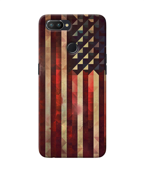 Vintage Us Flag Realme 2 Pro Back Cover