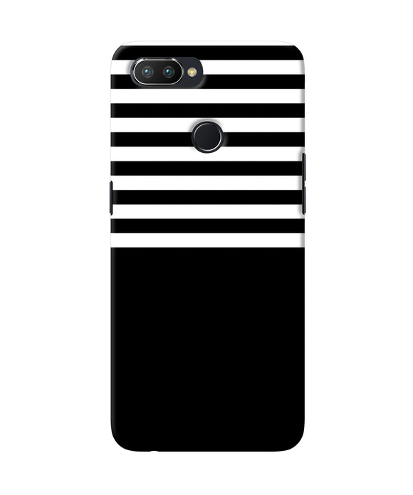 Black And White Print Realme 2 Pro Back Cover
