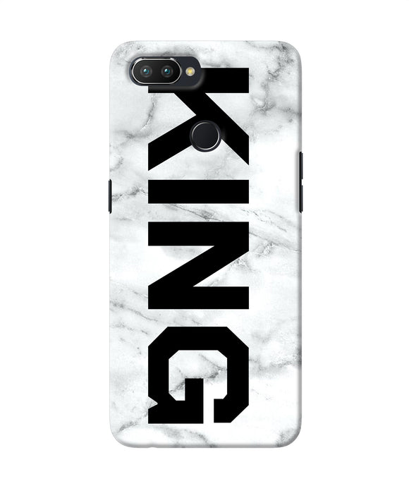 King Marble Text Realme 2 Pro Back Cover