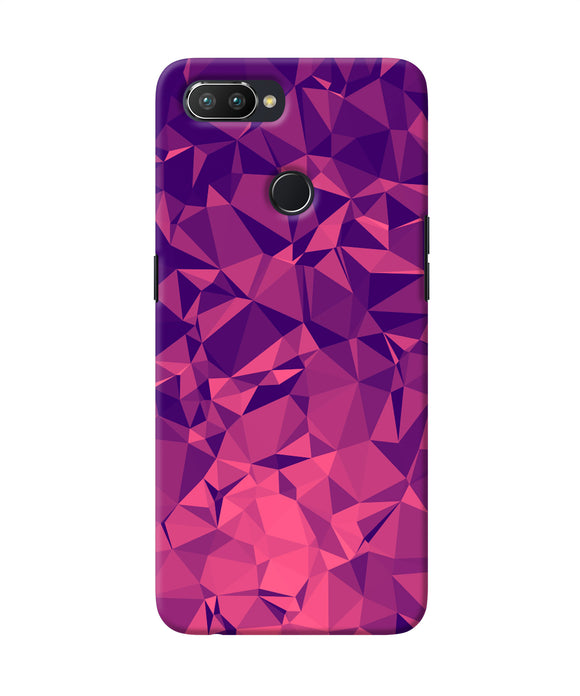 Abstract Red Blue Shine Realme 2 Pro Back Cover