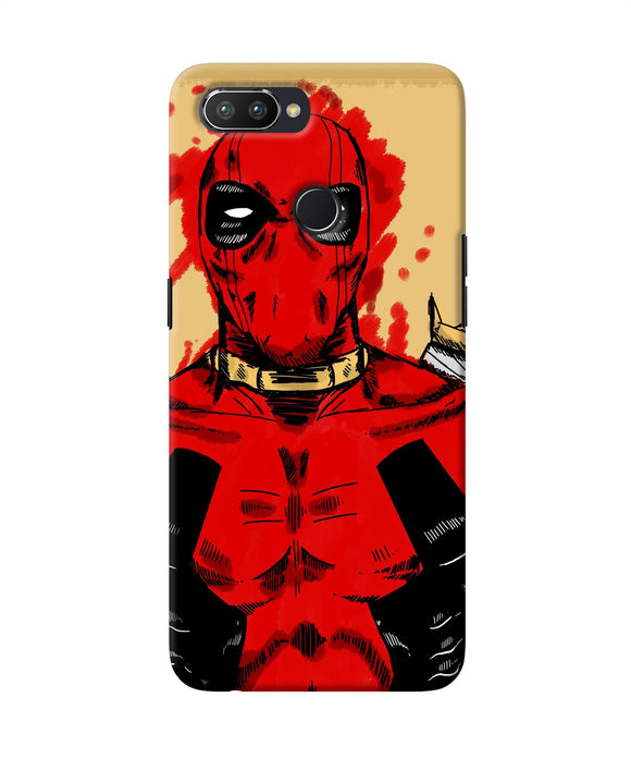 Blooded Deadpool Realme 2 Pro Back Cover