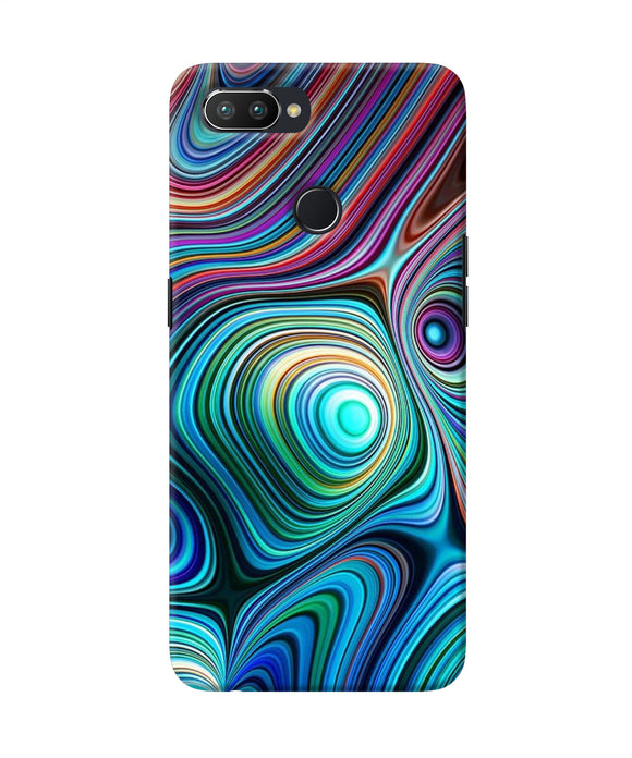 Abstract Coloful Waves Realme 2 Pro Back Cover