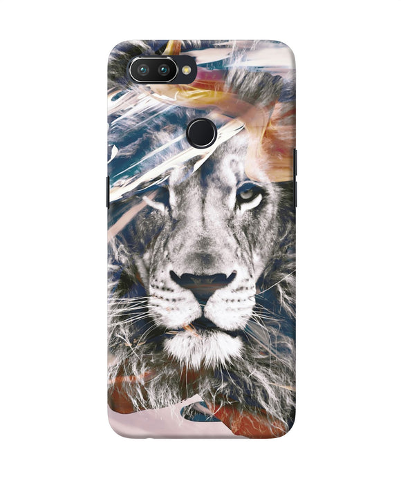 Lion Poster Realme 2 Pro Back Cover