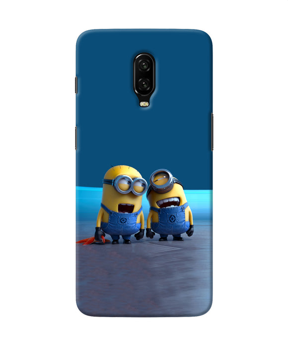 Minion Laughing Oneplus 6t Back Cover