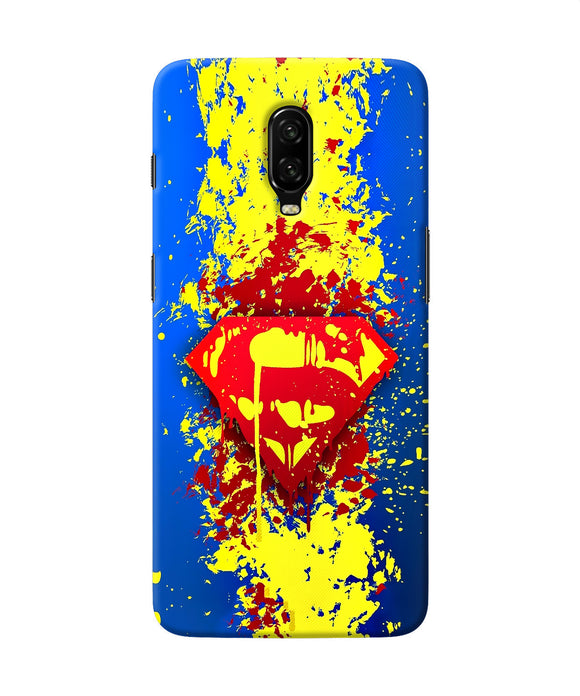 Superman Logo Oneplus 6t Back Cover