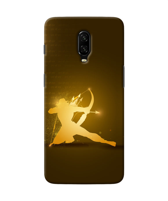 Lord Ram - 3 Oneplus 6t Back Cover