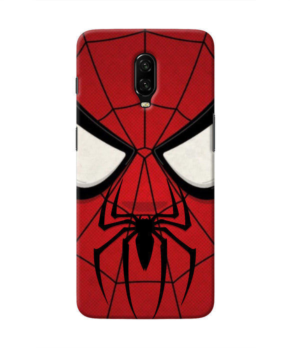 Spiderman Face Oneplus 6T Real 4D Back Cover