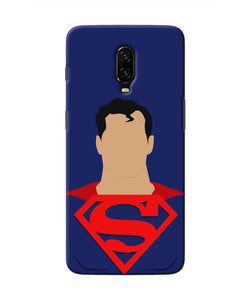 Superman Cape Oneplus 6T Real 4D Back Cover