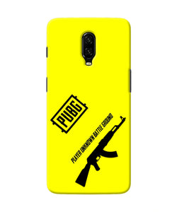 PUBG AKM Gun Oneplus 6T Real 4D Back Cover