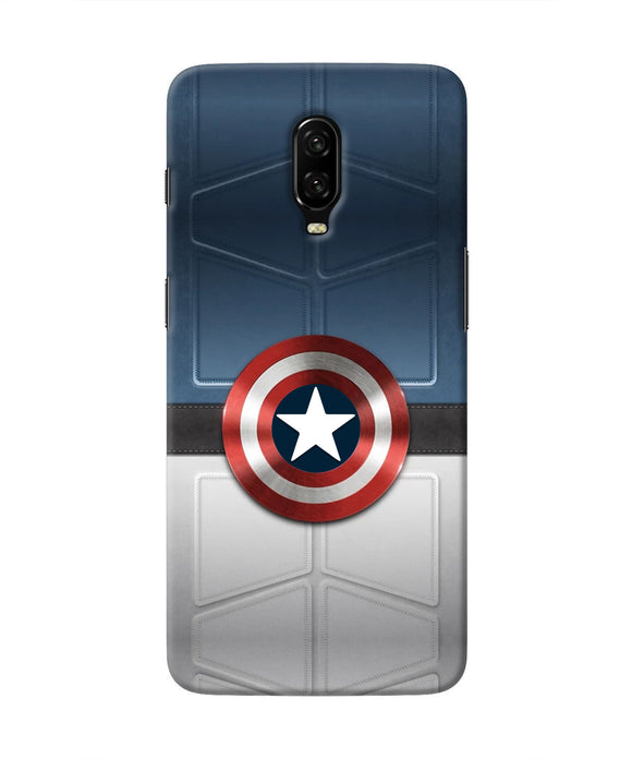 Captain America Suit Oneplus 6T Real 4D Back Cover