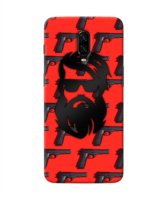 Rocky Bhai Beard Look Oneplus 6T Real 4D Back Cover
