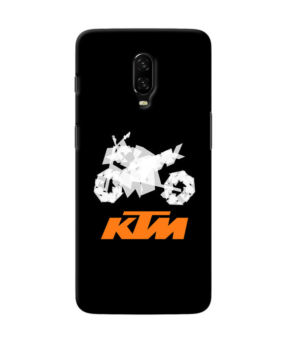 Ktm Sketch Oneplus 6t Back Cover