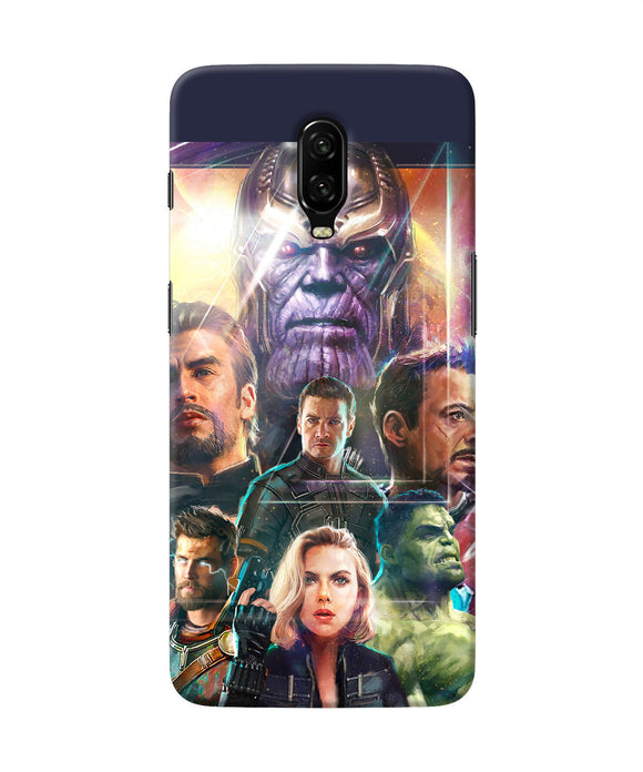 Avengers Poster Oneplus 6t Back Cover