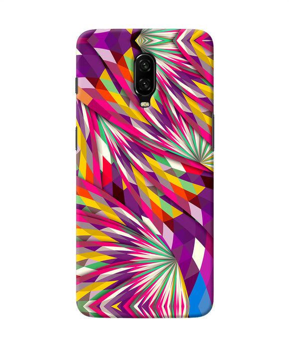 Abstract Colorful Print Oneplus 6t Back Cover