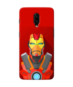 Ironman Print Oneplus 6t Back Cover