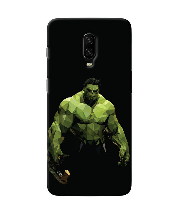 Abstract Hulk Buster Oneplus 6t Back Cover