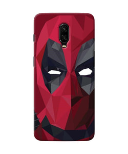 Abstract Deadpool Mask Oneplus 6t Back Cover