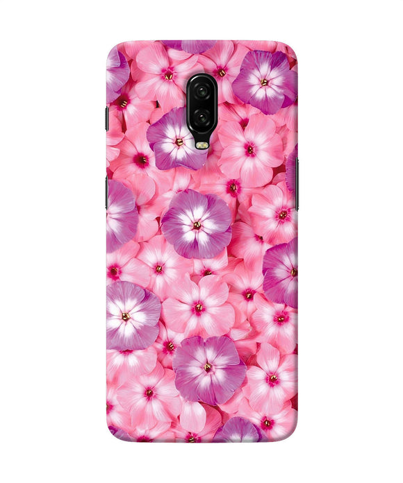 Natural Pink Flower Oneplus 6t Back Cover