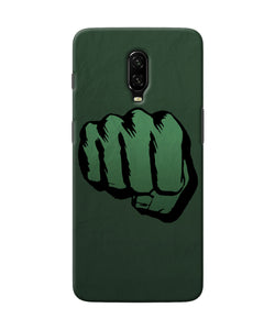 Hulk Smash Logo Oneplus 6t Back Cover