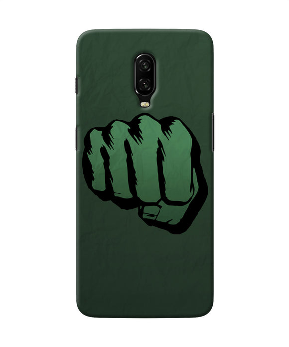 Hulk Smash Logo Oneplus 6t Back Cover