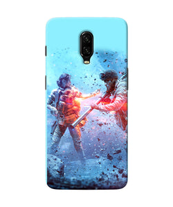 Pubg Water Fight Oneplus 6t Back Cover