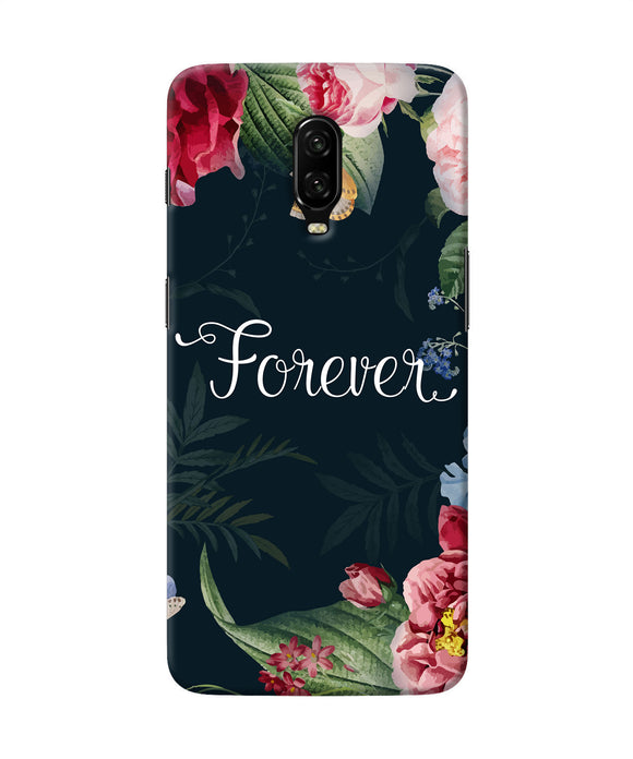 Forever Flower Oneplus 6t Back Cover