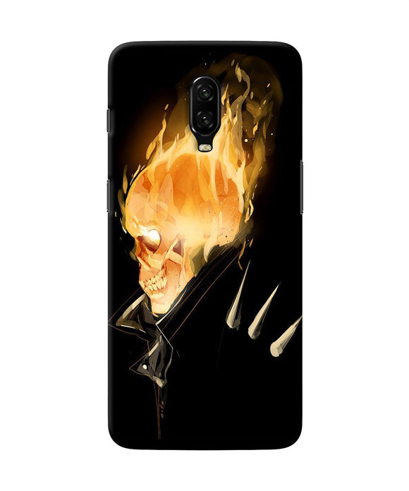 Burning Ghost Rider Oneplus 6t Back Cover
