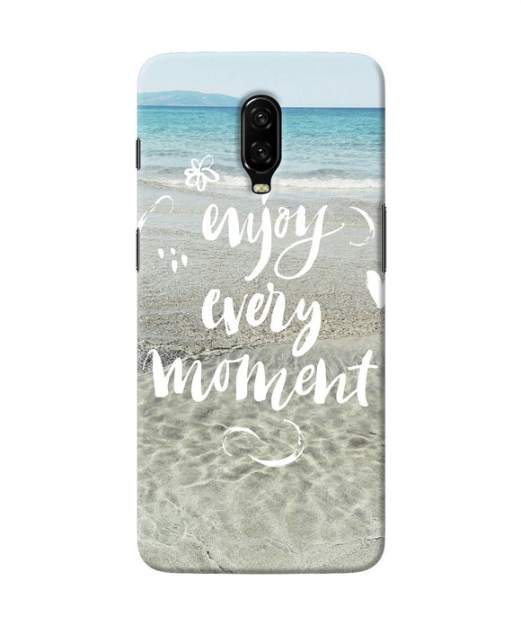 Enjoy Every Moment Sea Oneplus 6t Back Cover