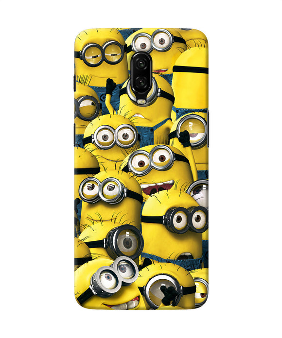 Minions Crowd Oneplus 6t Back Cover