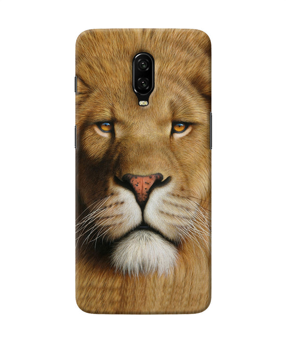 Nature Lion Poster Oneplus 6t Back Cover