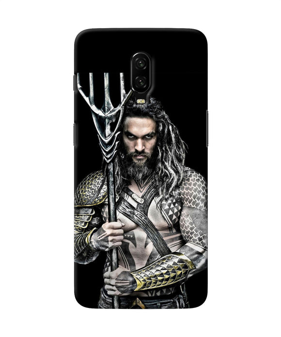 Aquaman Trident Black Oneplus 6t Back Cover