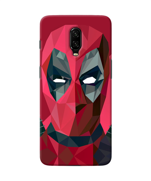 Abstract Deadpool Full Mask Oneplus 6t Back Cover