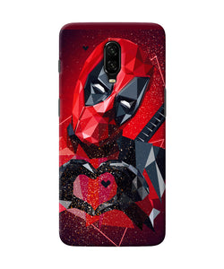 Deadpool Love Oneplus 6t Back Cover