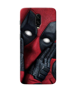 Thinking Deadpool Oneplus 6t Back Cover