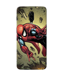 Spiderman On Sky Oneplus 6t Back Cover