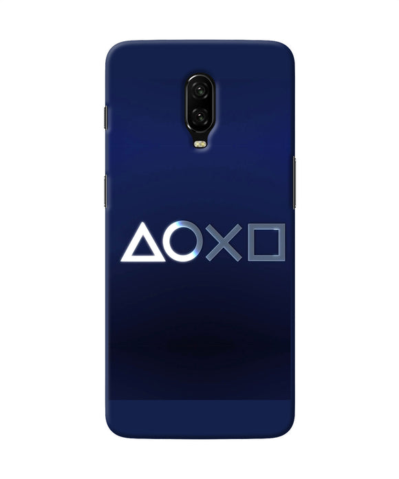 Aoxo Logo Oneplus 6t Back Cover