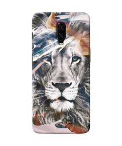 Lion Poster Oneplus 6t Back Cover