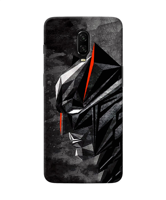 Batman Black Side Face Oneplus 6t Back Cover