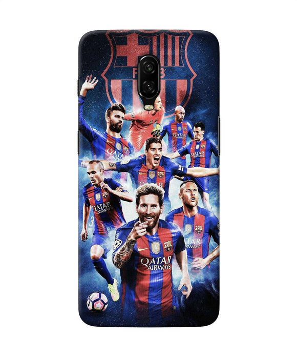 Messi Fcb Team Oneplus 6t Back Cover