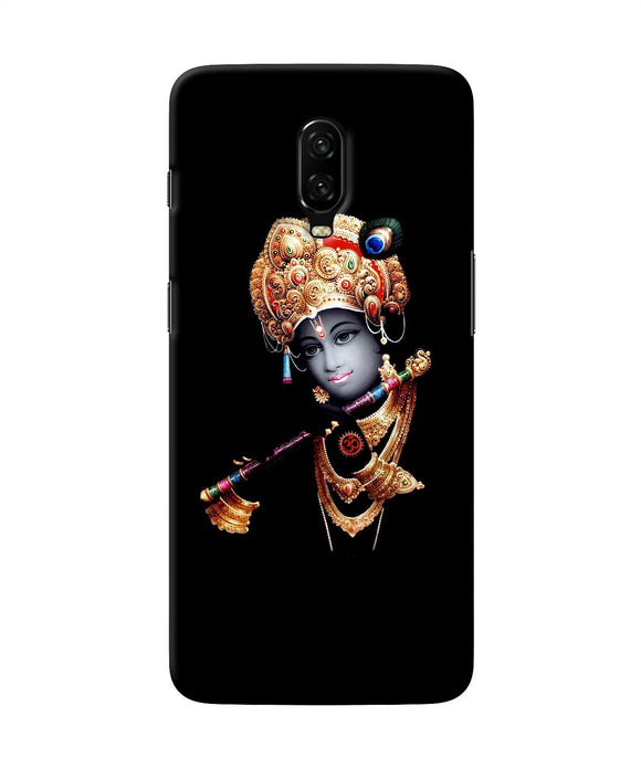 Lord Krishna With Fluet Oneplus 6t Back Cover