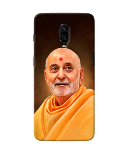 Pramukh Swami Painting Oneplus 6t Back Cover