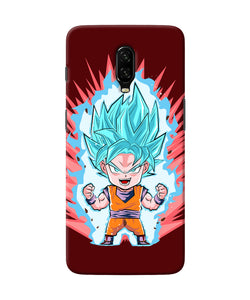 Goku Little Character Oneplus 6t Back Cover