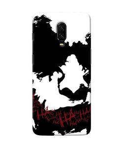 Black And White Joker Rugh Sketch Oneplus 6t Back Cover