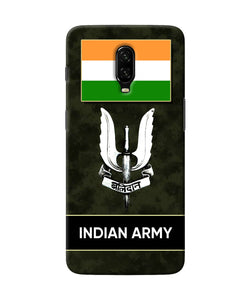 Indian Flag Balidan Logo Oneplus 6t Back Cover