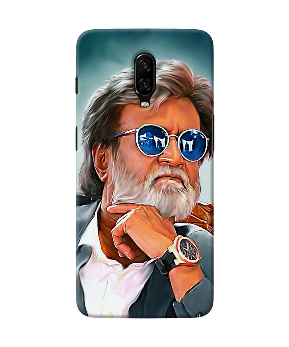 Rajnikant Painting Oneplus 6t Back Cover